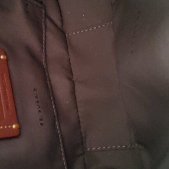 Coach Chaise Crossbody Handbag in Dark Stone CC390 - Picture 9 of 9